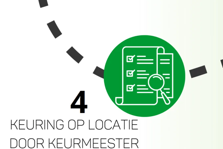 Keuring op locatie door keurmeester