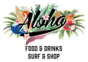 Logo aloha beachclub surfschool en surfshop